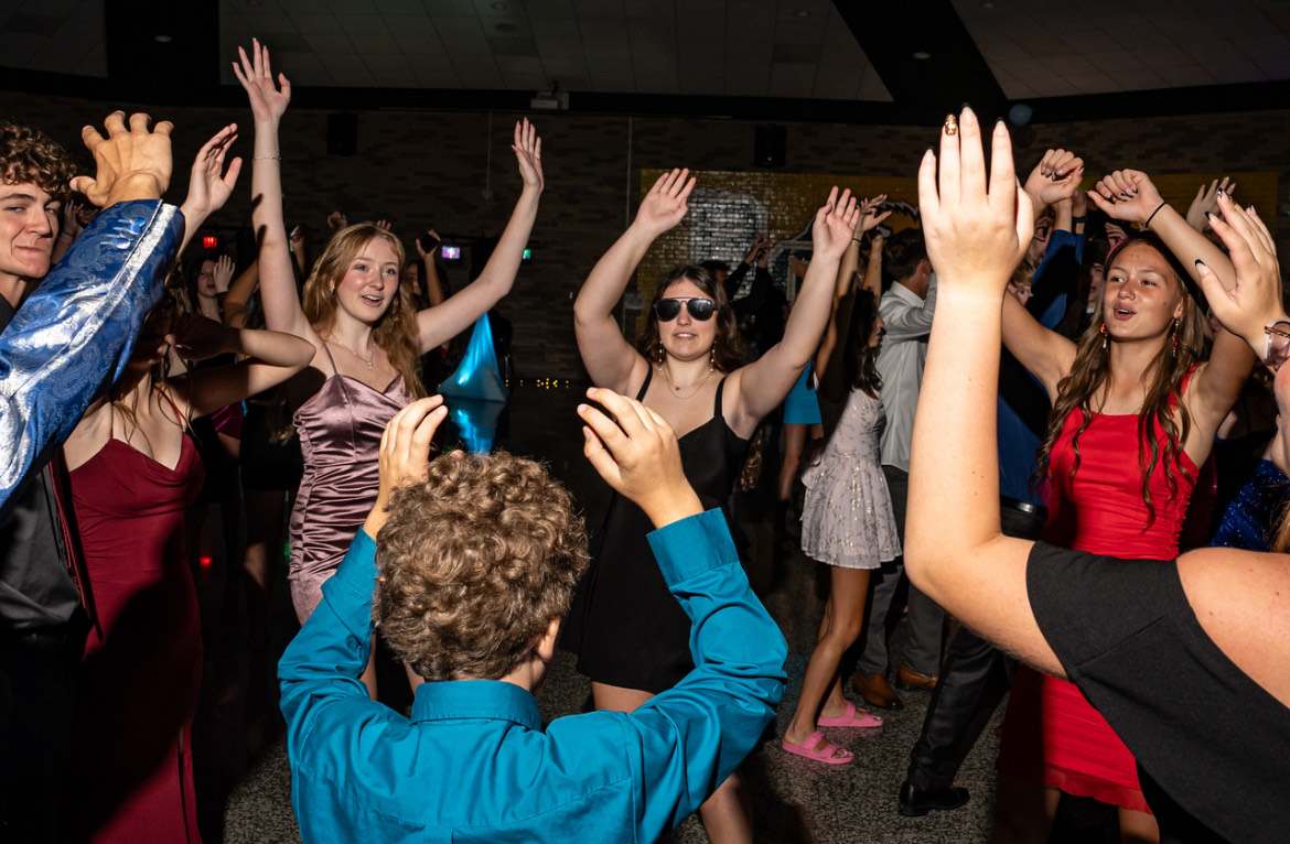 Students boogie down at the BC Homecoming Dance! Photo by Jen Foster.
