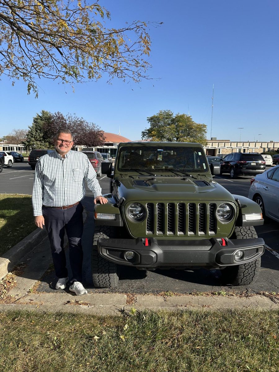 Mr. Robb and his Jeep