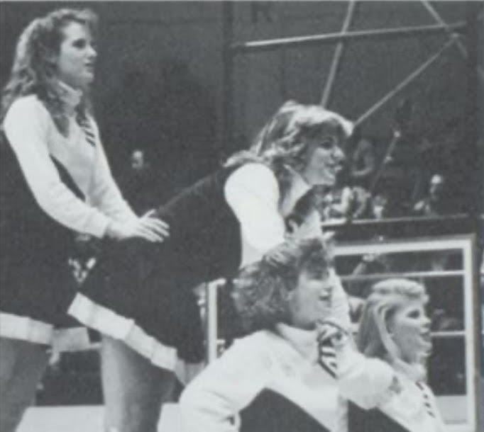 Flipping Back into Time: Alumni Cheer Night