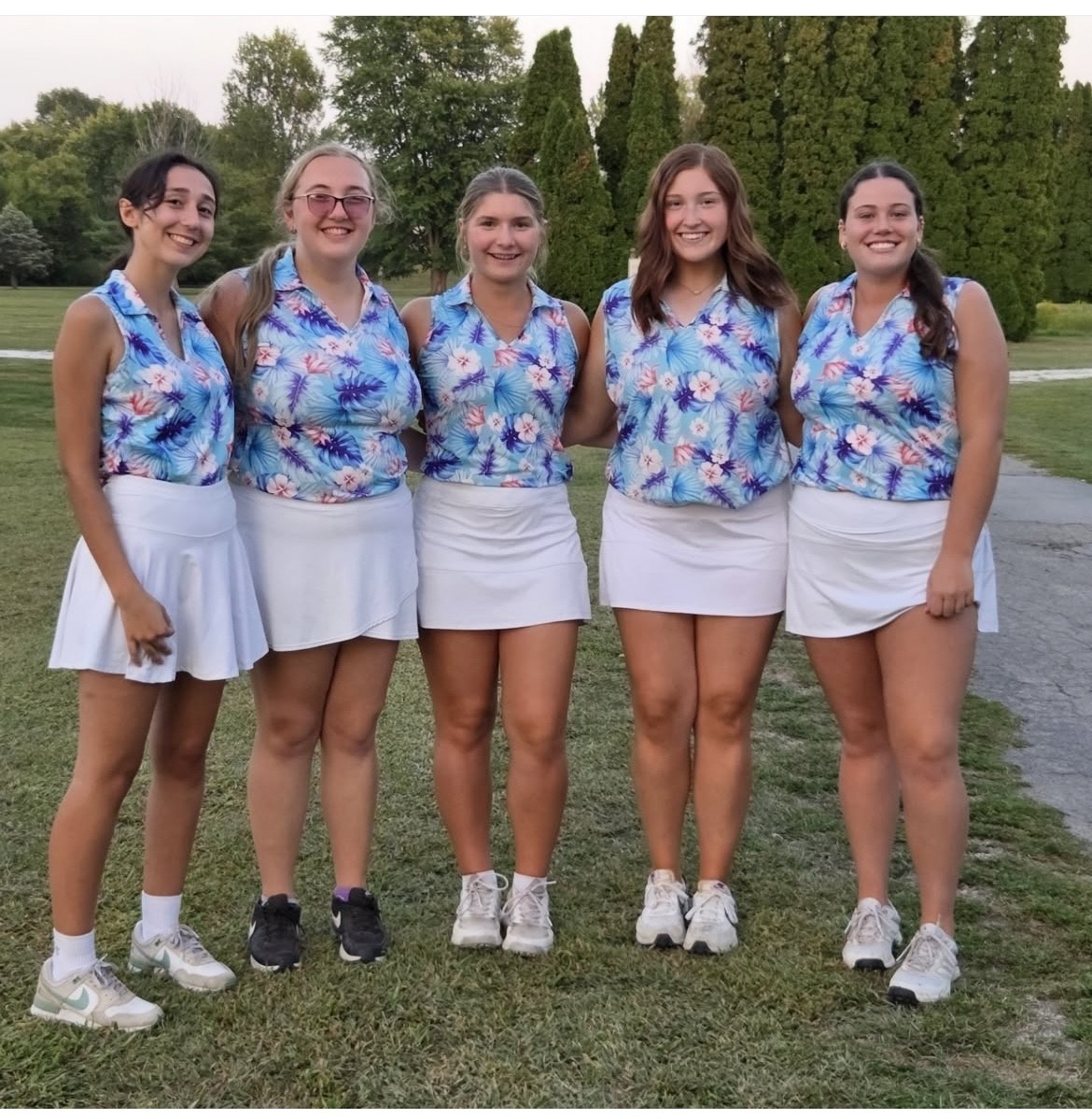 Girls Golf Senior Night