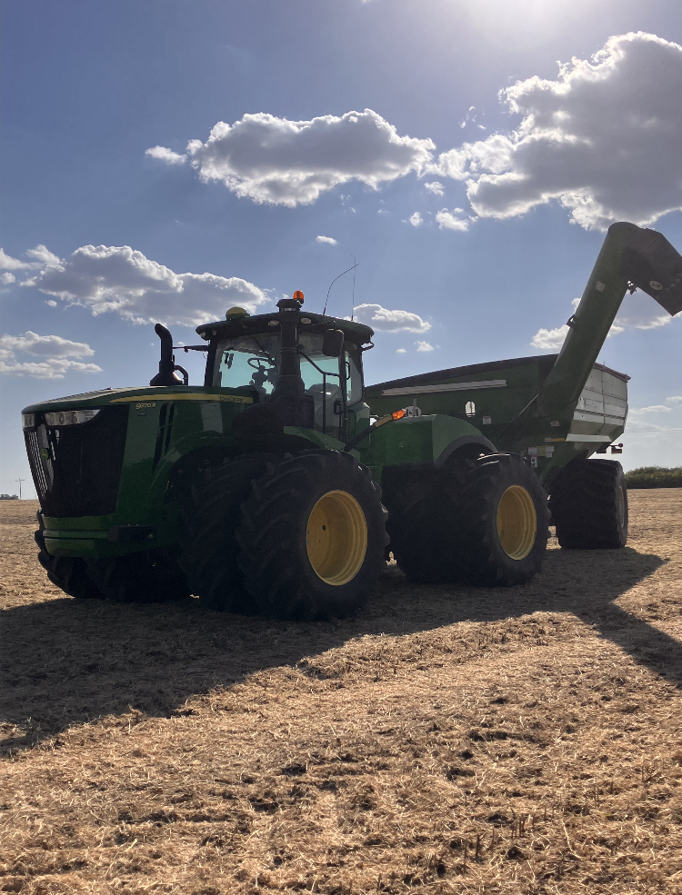 Be cautious on the road; it's harvest season!