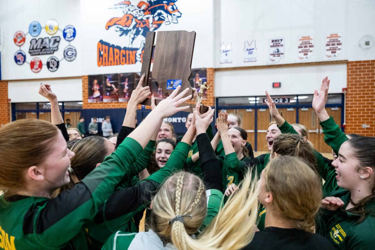 Varsity Volleyball on the Road to Regionals