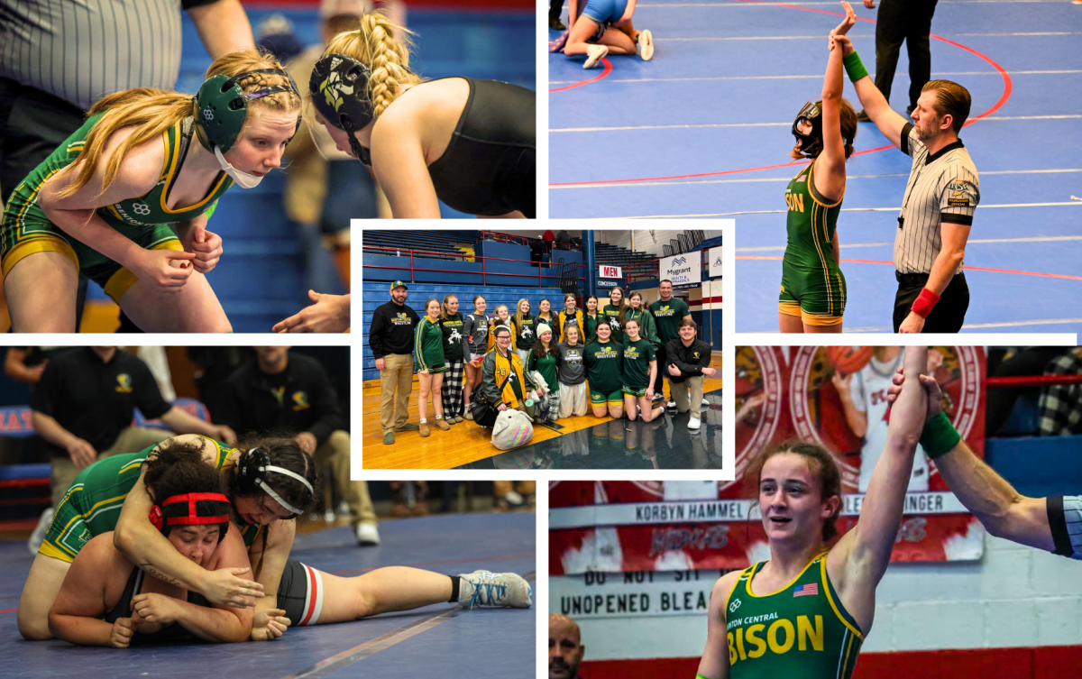 The Unstoppable Herd — Lady Bison Wrestlers are Heading to State!
